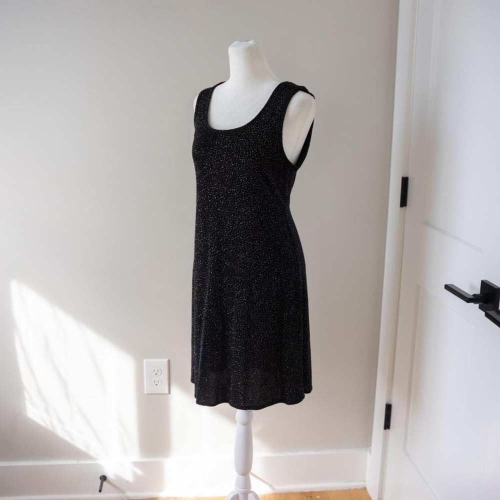 Y2K Tinsel/Sparkly Acetate Spandex Dress